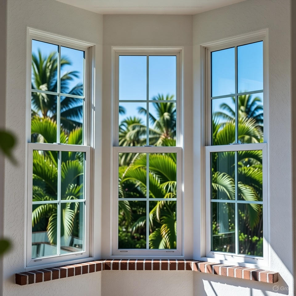 Interior window cleaning service
