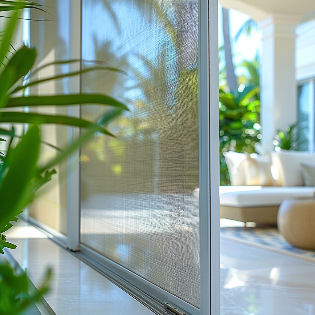 Screen and track cleaning service